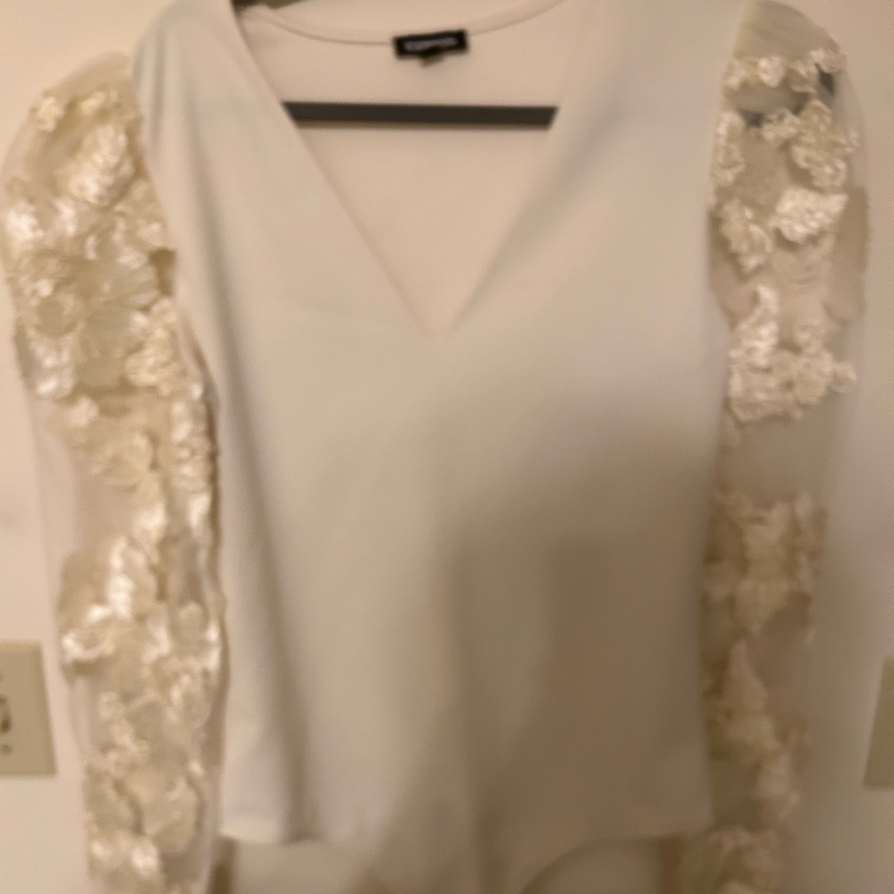 Express Cream Bodysuit
